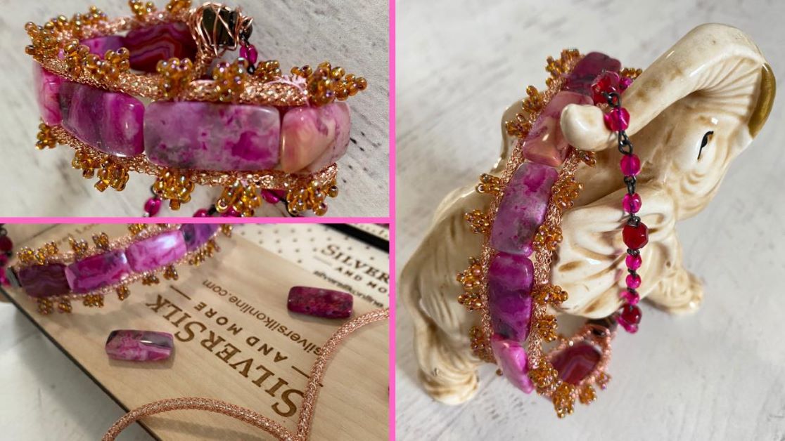 DIY Multistrand Beaded Bracelet with SilverSilk Loom