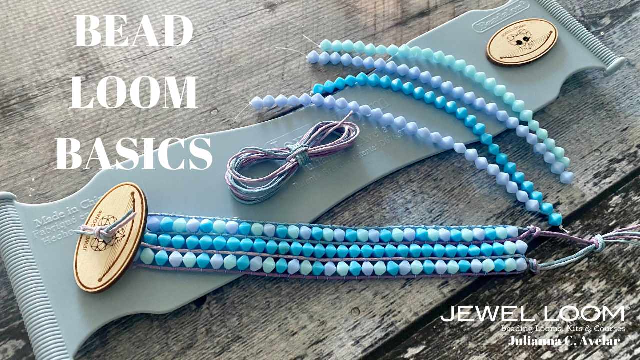 Bead Loom Basics - How to use your Original Jewel Loom Bead Loom to make a Beaded Bracelet