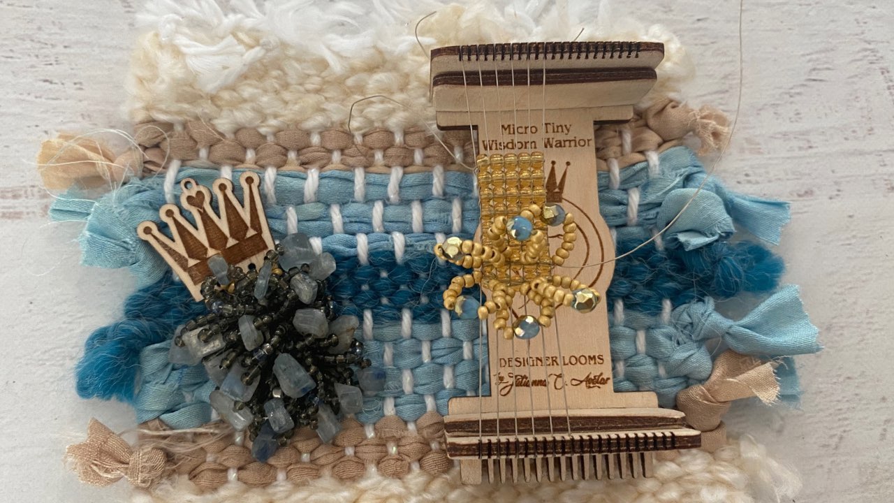 How to Make & Embellish Earrings Using the Earring Loom & Baltic Birch Earring Charms - Jewel Loom School with Jewels