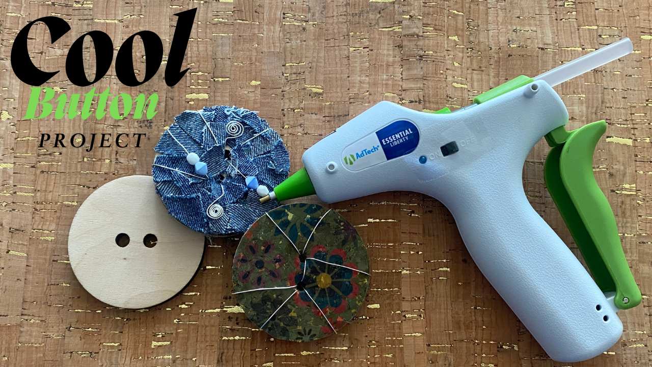 Turn a Plain Button Into Art With This Easy DIY!