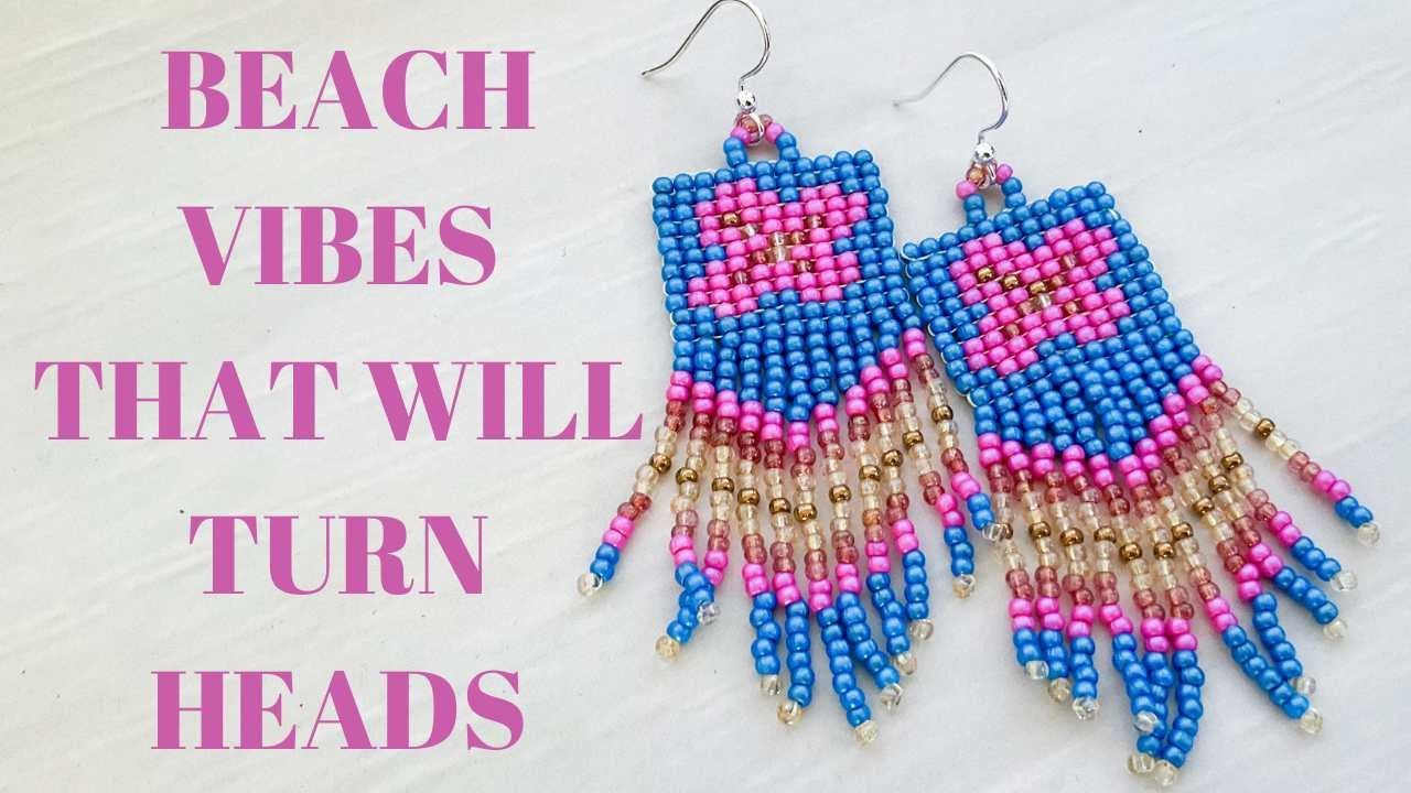 Easiest Way to Create Beautiful V Shaped Fringe Jewelry