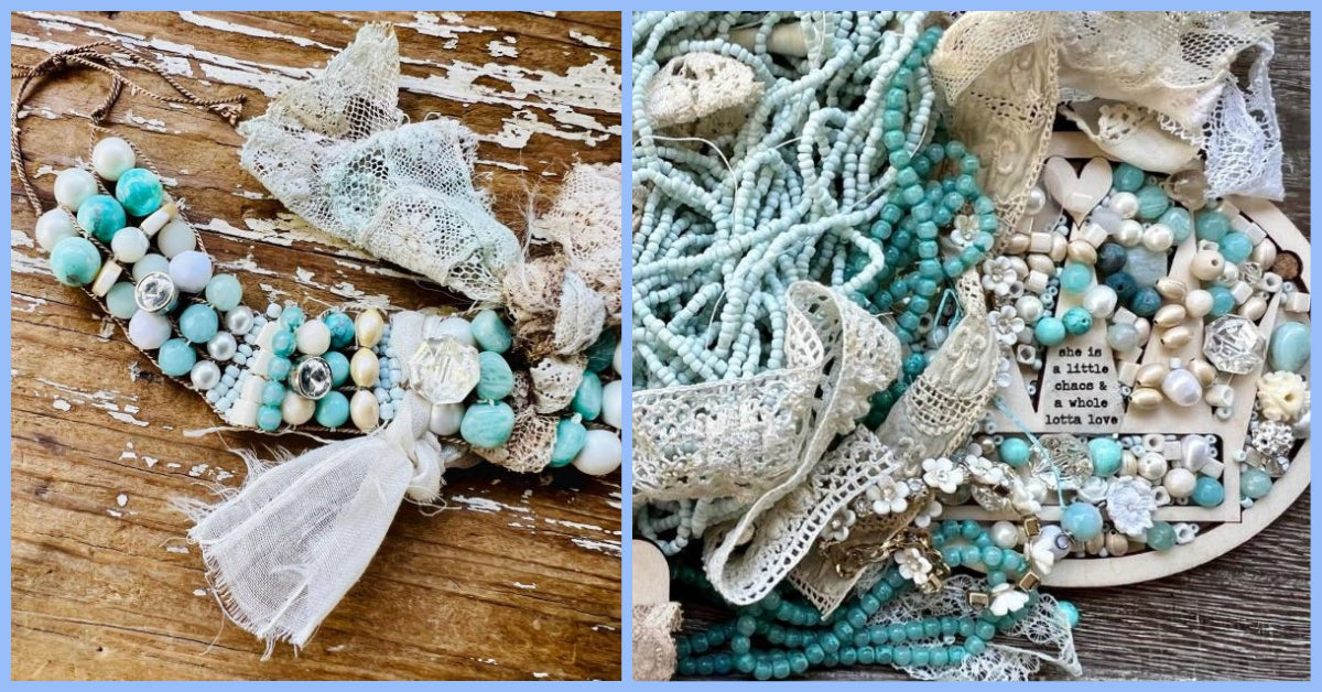 Beaded, Lacy Loom Bracelet with Beth Walker - Jewel Loom School with Jewels