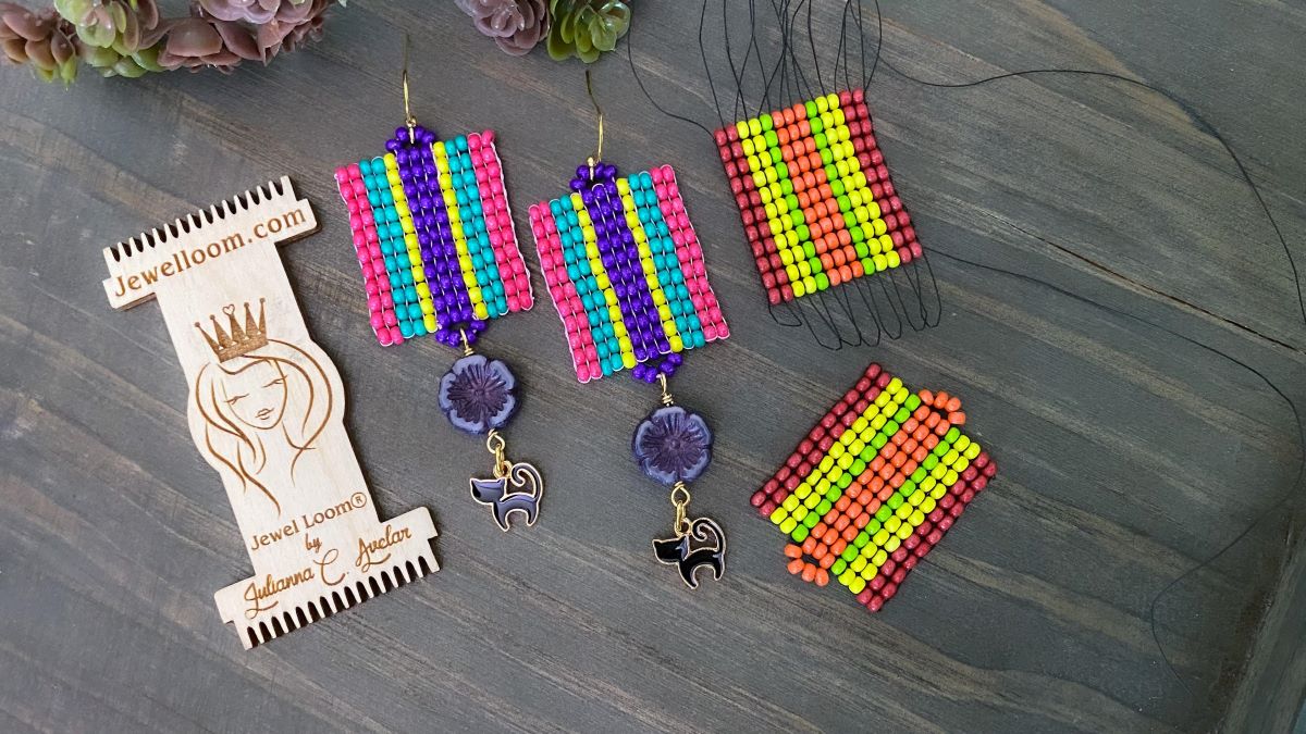 Micro Loom Earrings - Live with Danielle & Jewels