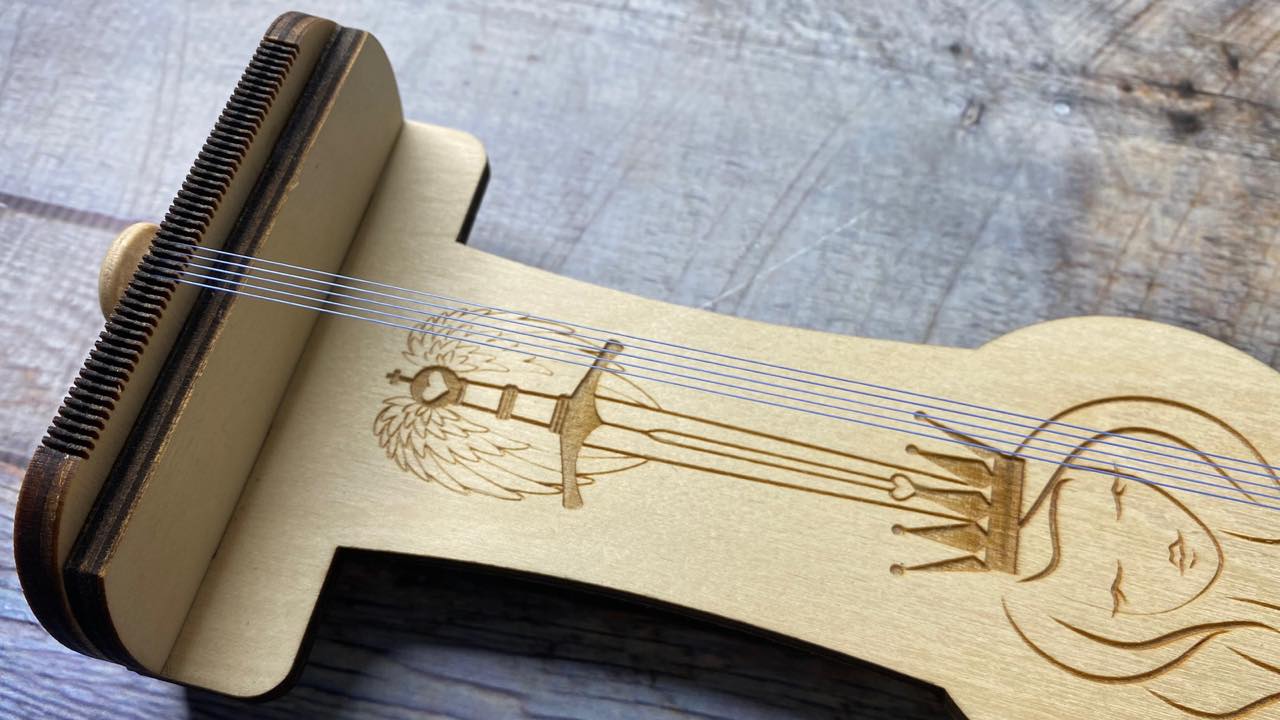 How to Warp the Small Wisdom Warrior Loom