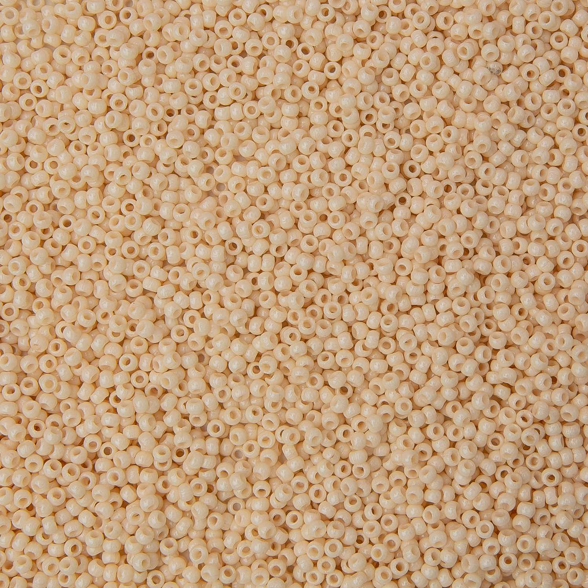 Czech Glass Pressed Seed Beads Crystal Orange Luster Size 11/0