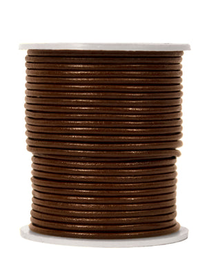 Leather Cord 2mm Round