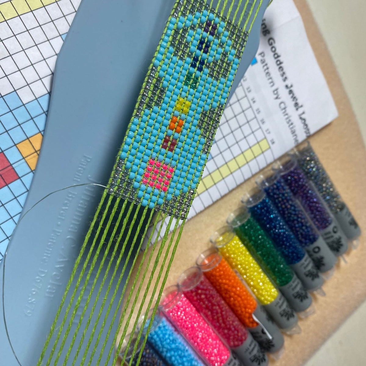 Jewel Loom Beaded Pattern Goddess Bead Kit