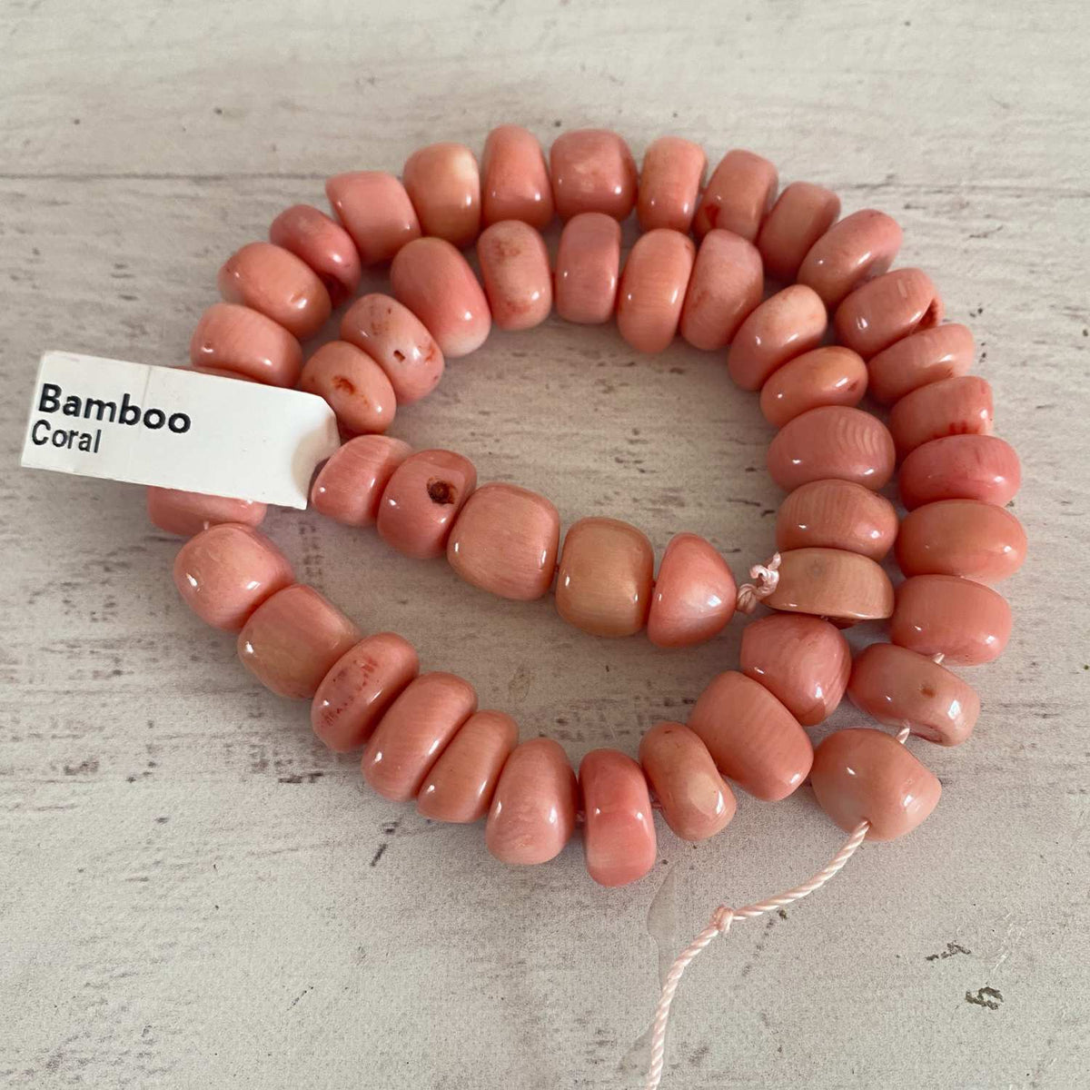 Bamboo Coral Lt Coral Med Nuggets 48 Pieces