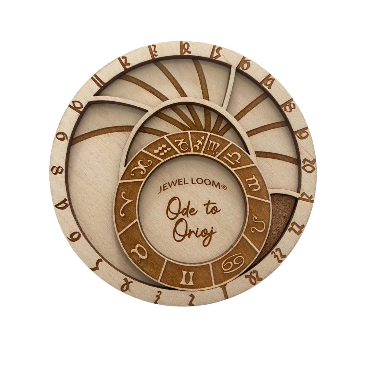 Jewel Loom Wood Bead Board Ode to Orioj