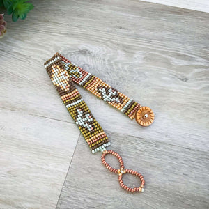 Thistle Bracelet and Cactus Earring Pattern PDF's