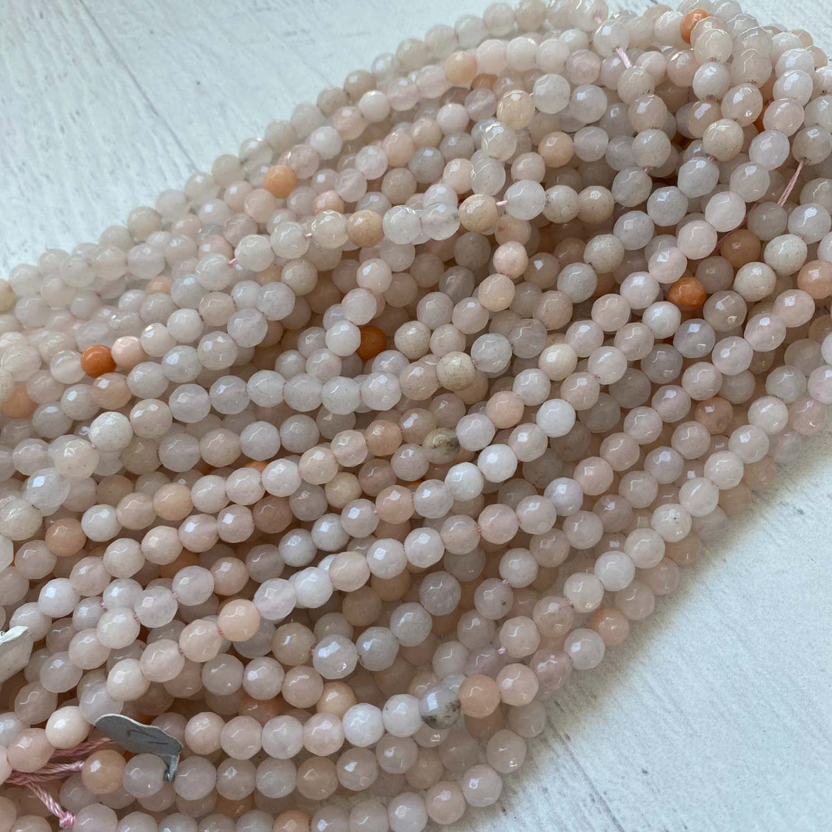 Rainbow Pink Adventurine Gemstone Round Approx 6mm