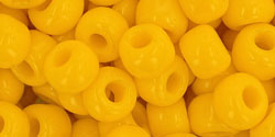 TOHO Seed Beads Round 3/0 Tube 2.5" Opaque Sunshine