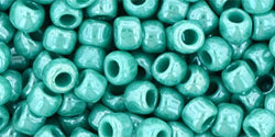 TOHO Round 6/0 Tube 2.5" Opaque Lustered Turquoise
