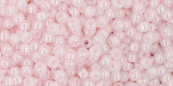 TOHO Round 11/0 Tube 2.5" : Ceylon Soft Pink