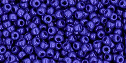 TOHO Seed Beads Round 11/0 Tube 2.5" Opaque Navy Blue