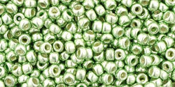 TOHO Seed Beads Round 11/0 Tube 2.5" Galvanized Sea Foam
