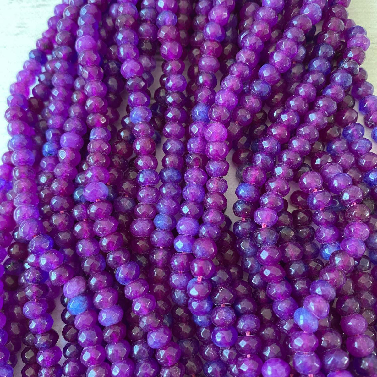 Jade Purple 5mm Gemstone
