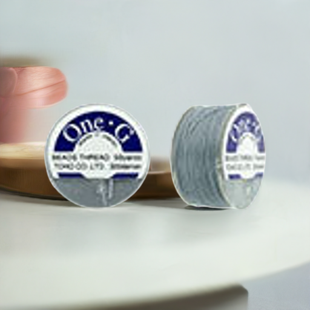 TOHO One-G Beading Thread Nylon 50 Yard Spool Gray