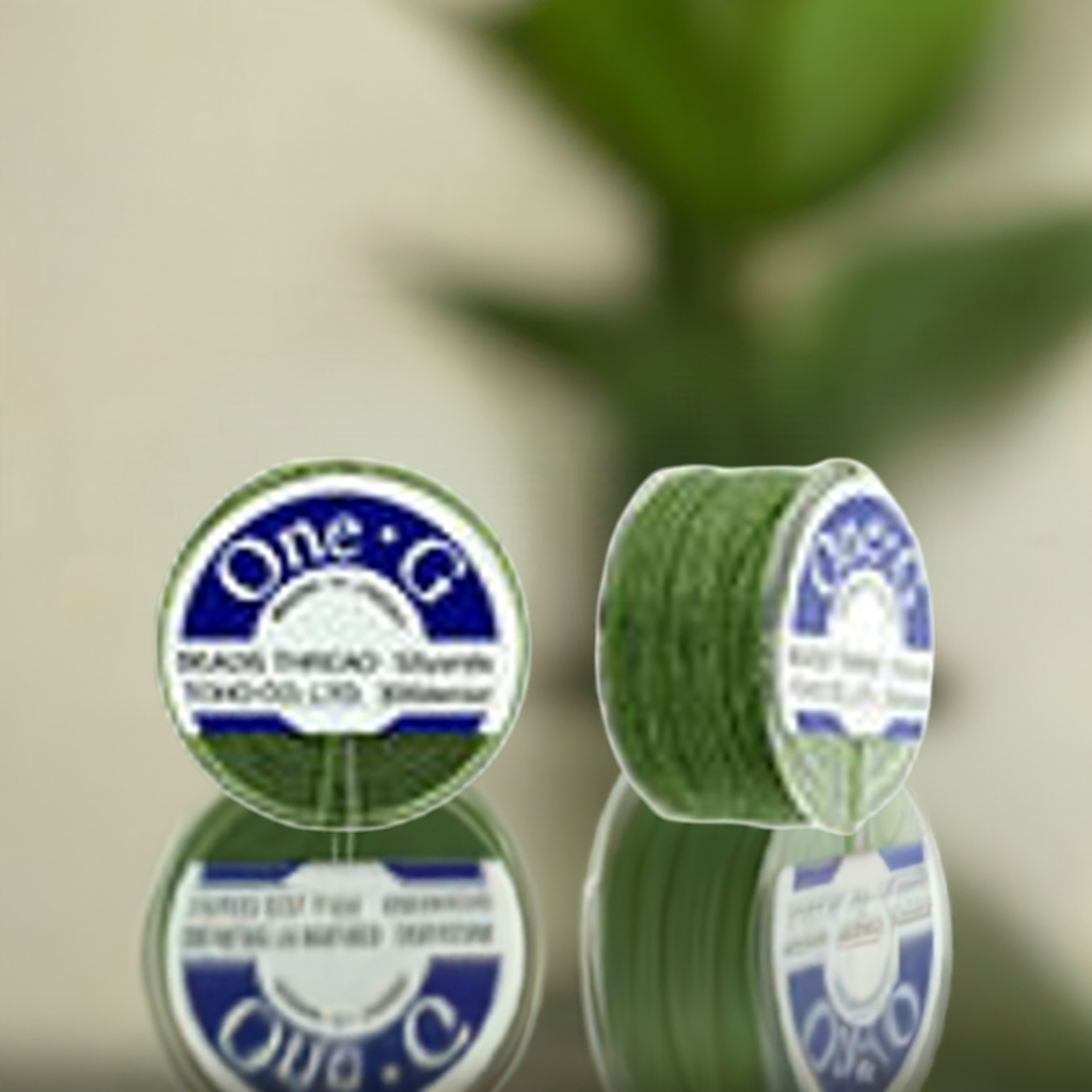 TOHO One-G Beading Thread Nylon 50 Yard Spool Green