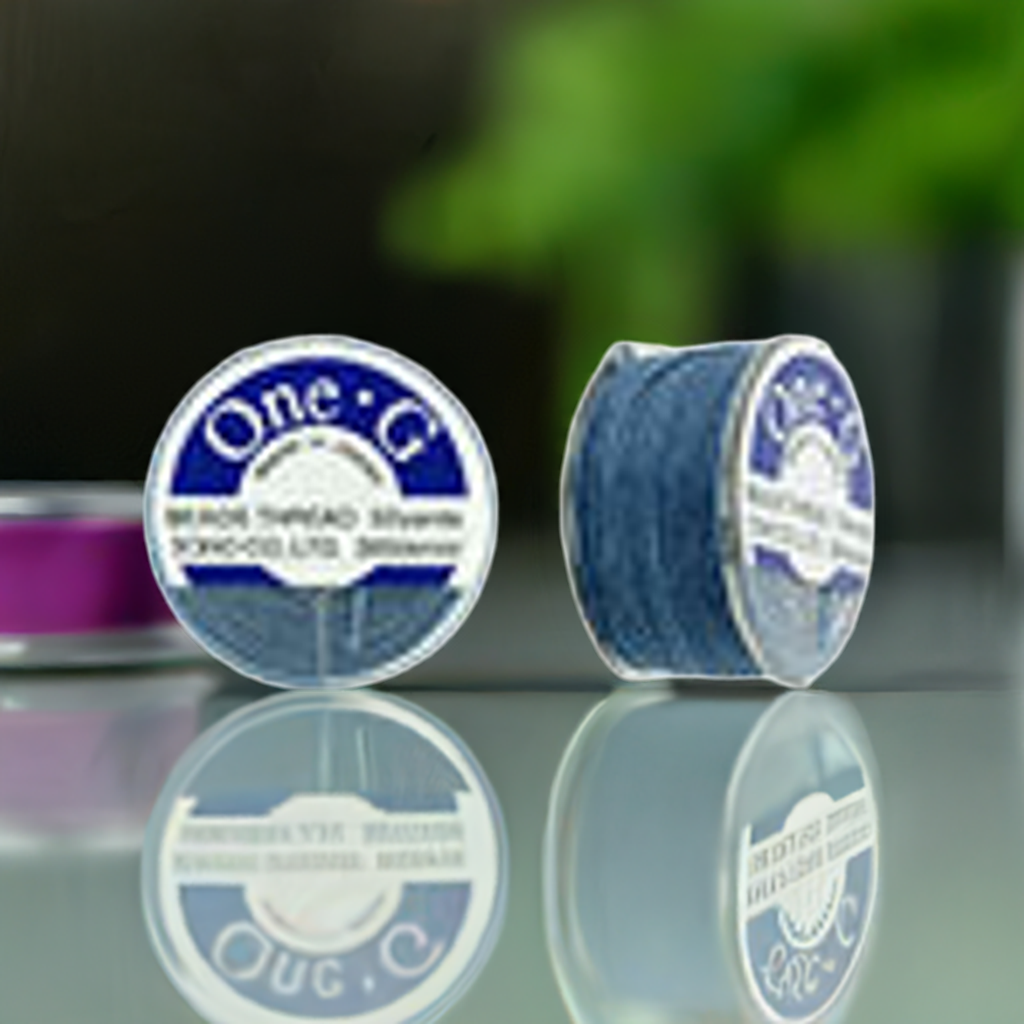 TOHO One-G Beading Thread Nylon 50 Yard Spool Blue