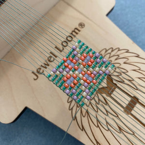 Jewel Loom Sedona Spring Desert Hatband Beaded Pattern Bead Kit