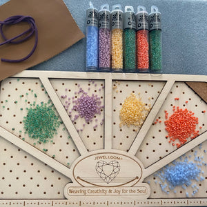 Jewel Loom Sedona Spring Desert Hatband Beaded Pattern Bead Kit