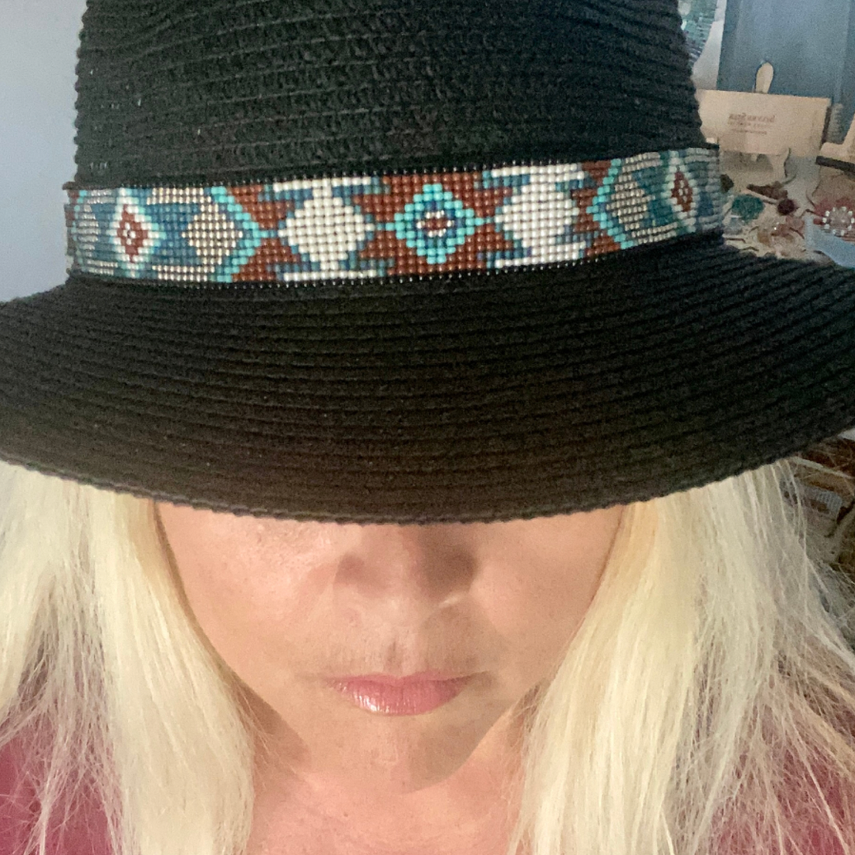 High Desert Hatband Bead Pattern