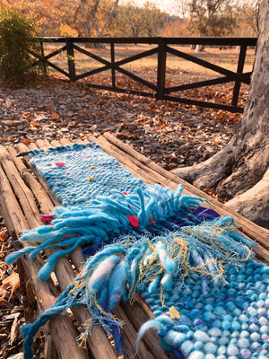 Jewel Loom Upright Wood Bead Loom Weaving Loom Large Sun Weaver Kit 8" Wide by up to 34 " Long