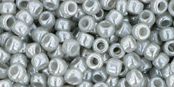 TOHO Seed Beads Round 8/0 Tube 2.5" Ceylon Smoke