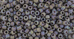 TOHO Seed Beads Round 11/0 Tube 2.5" Semi Glazed Rainbow Lavender
