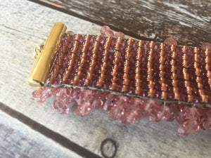 Beadalon Slide Connector 20mm Gold Color