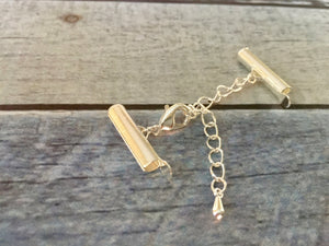 Slide Connector 13mm Silver Color