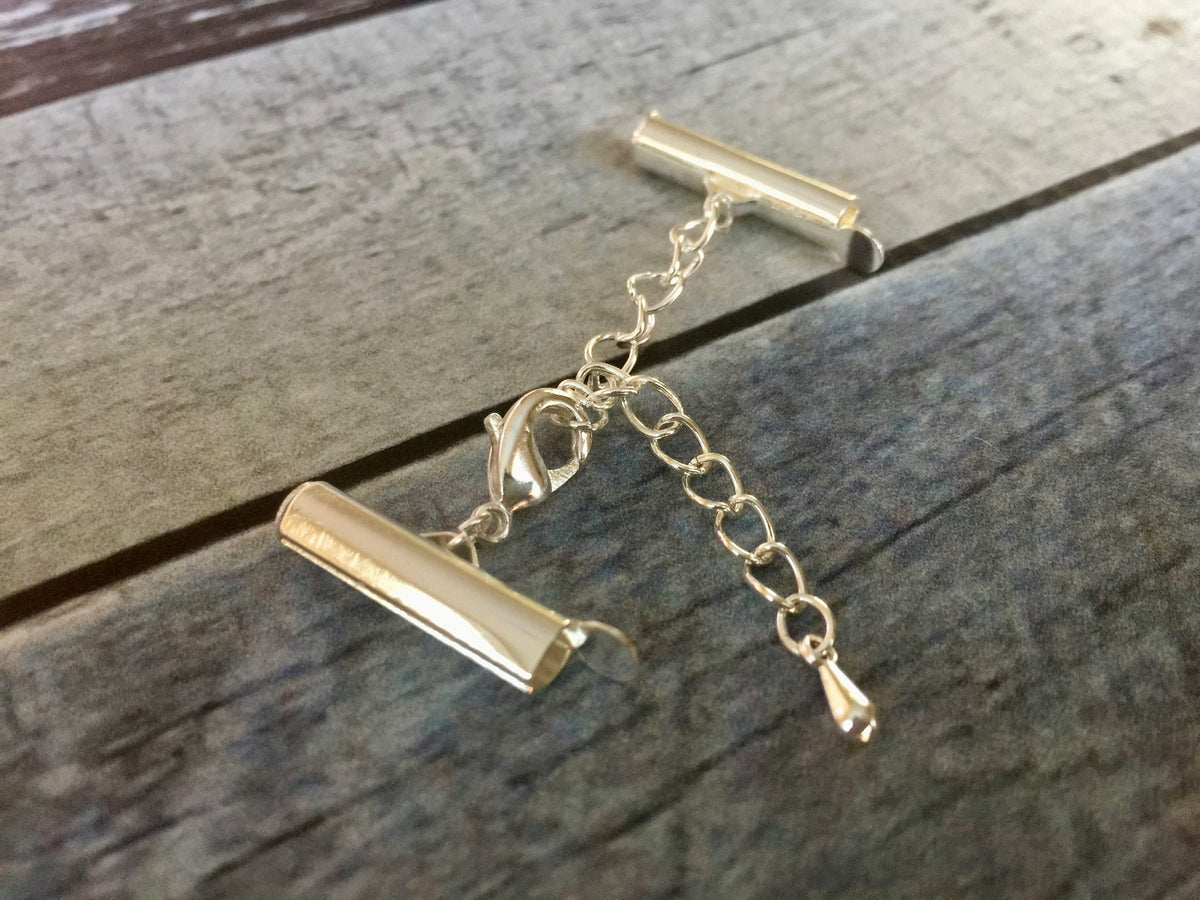 Beadalon Slide Connector 20mm Silver Color