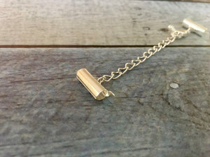 Slide Connector 13mm Silver Color