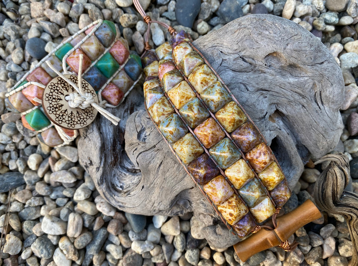 Bead Weaving Kit Earth Tones