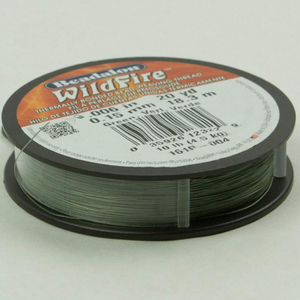Beadalon WildFire Thread Green .006 20yrd