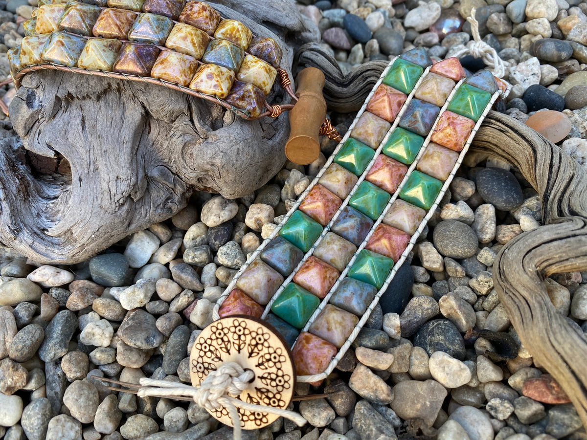 Bead Weaving Kit Earth Tones