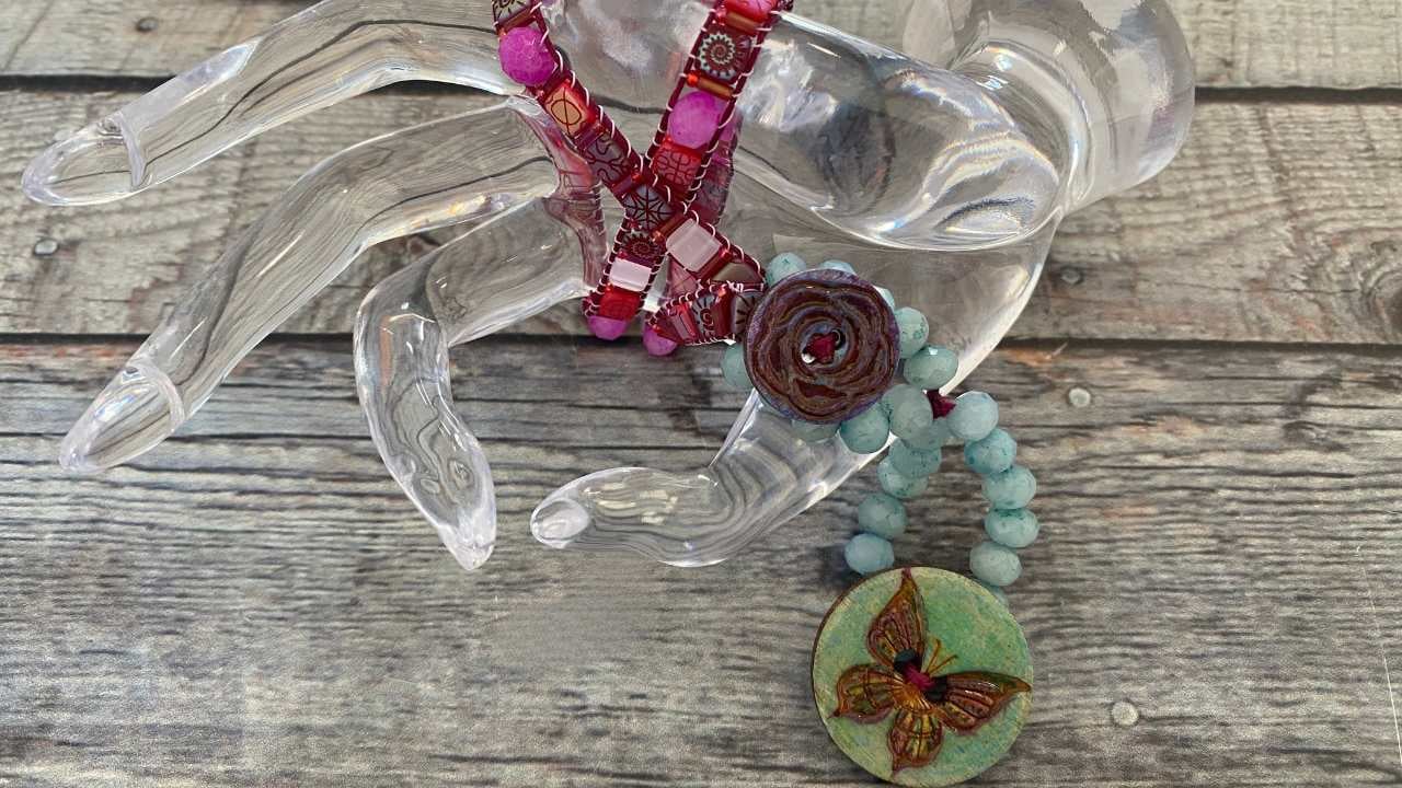 Easy DIY Beaded Wrap Bracelet For Beginners!