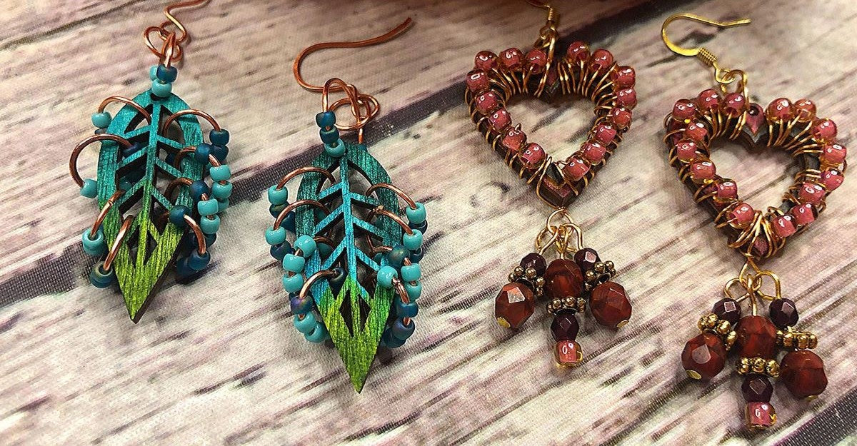 Designer Series Baltic Birch Earrings