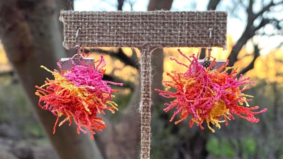 Tickle Earrings with Deb Floros - Jewel Loom School with Jewels