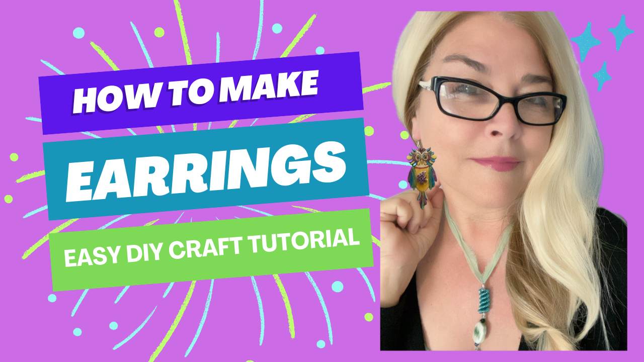 How to Make Earrings - Easy DIY Craft Tutorial