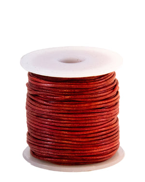 Antique Round Leather Cord