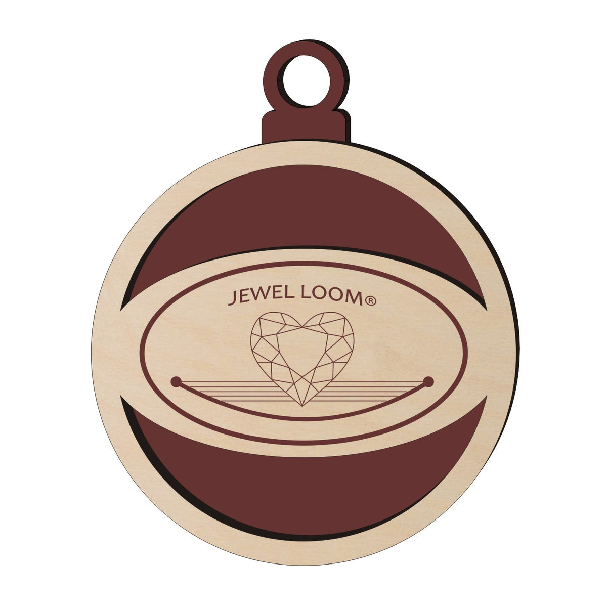 Jewel Loom Branded Ornament