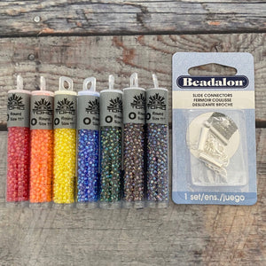 Jewel Loom Rainbow Friendship Bracelet Beaded Bead Kit