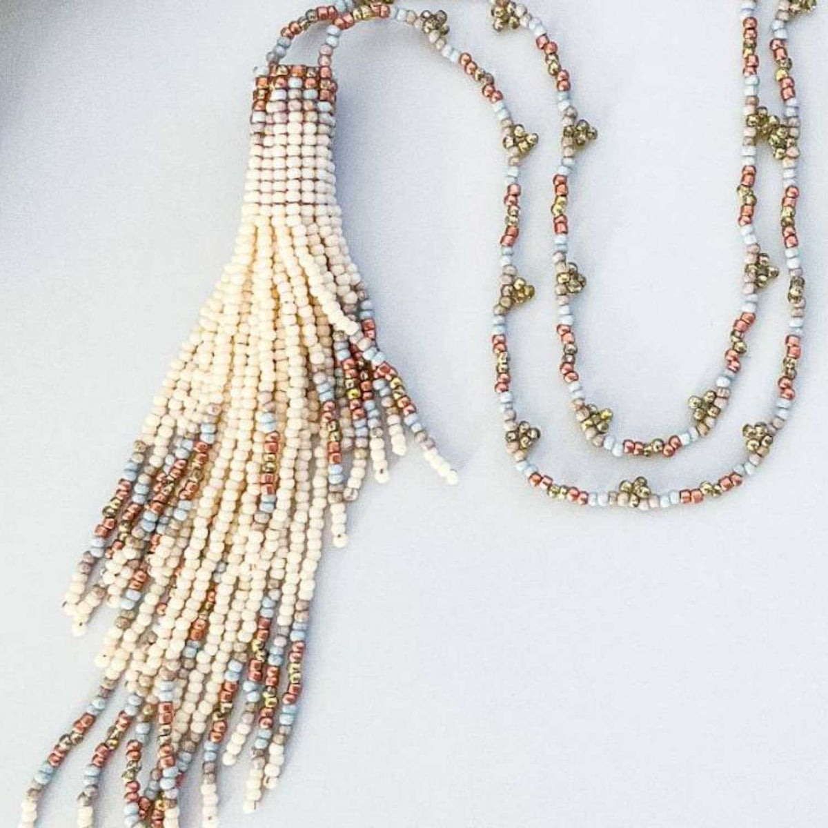 Tassel Necklace and Earring Pattern PDF&#39;s