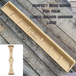 Jewel Loom Wisdom Warrior Wood Bead Board