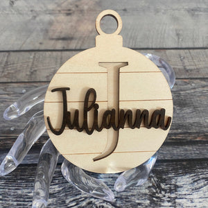 Personalized Round Ornament