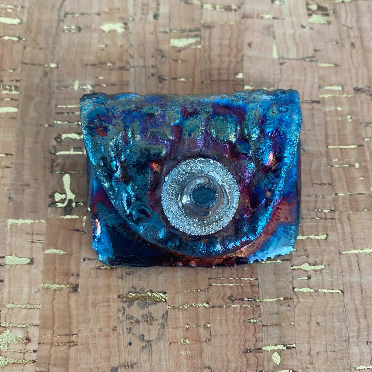 MAKUstudio Large Raku Fold Over Pendant