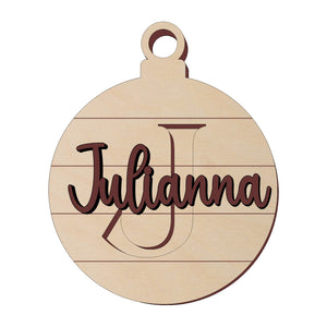 Personalized Round Ornament