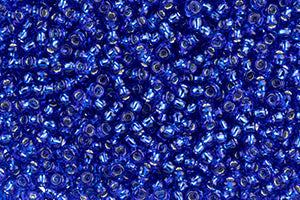 TOHO Round 11/0 Silver Lined Midnight Blue